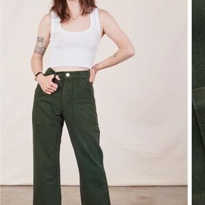 Big Bud Press Green Straight Leg Pants